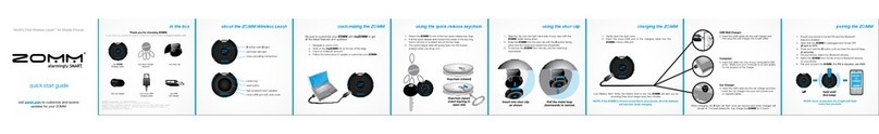Zomm Wireless Leash Quick start up guide