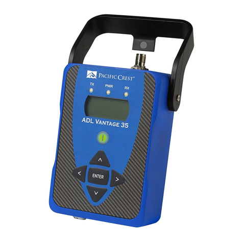 Pacific Crest ADL Vantage Pro user guide