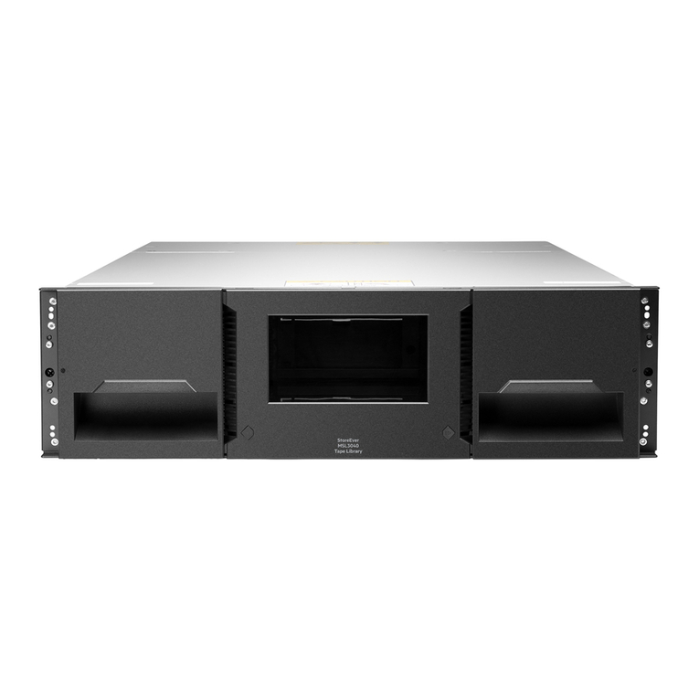 HP StoreEver MSL3040 Manual