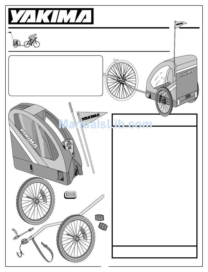Yakima CaddyYak owner's manual