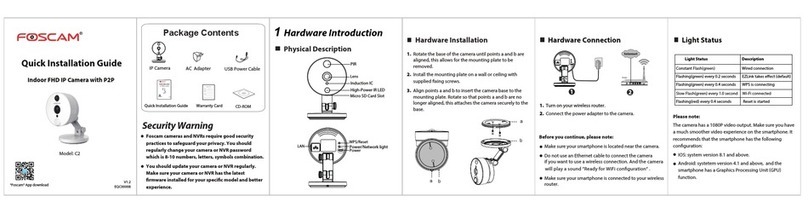 Foscam C2 Quick installation guide