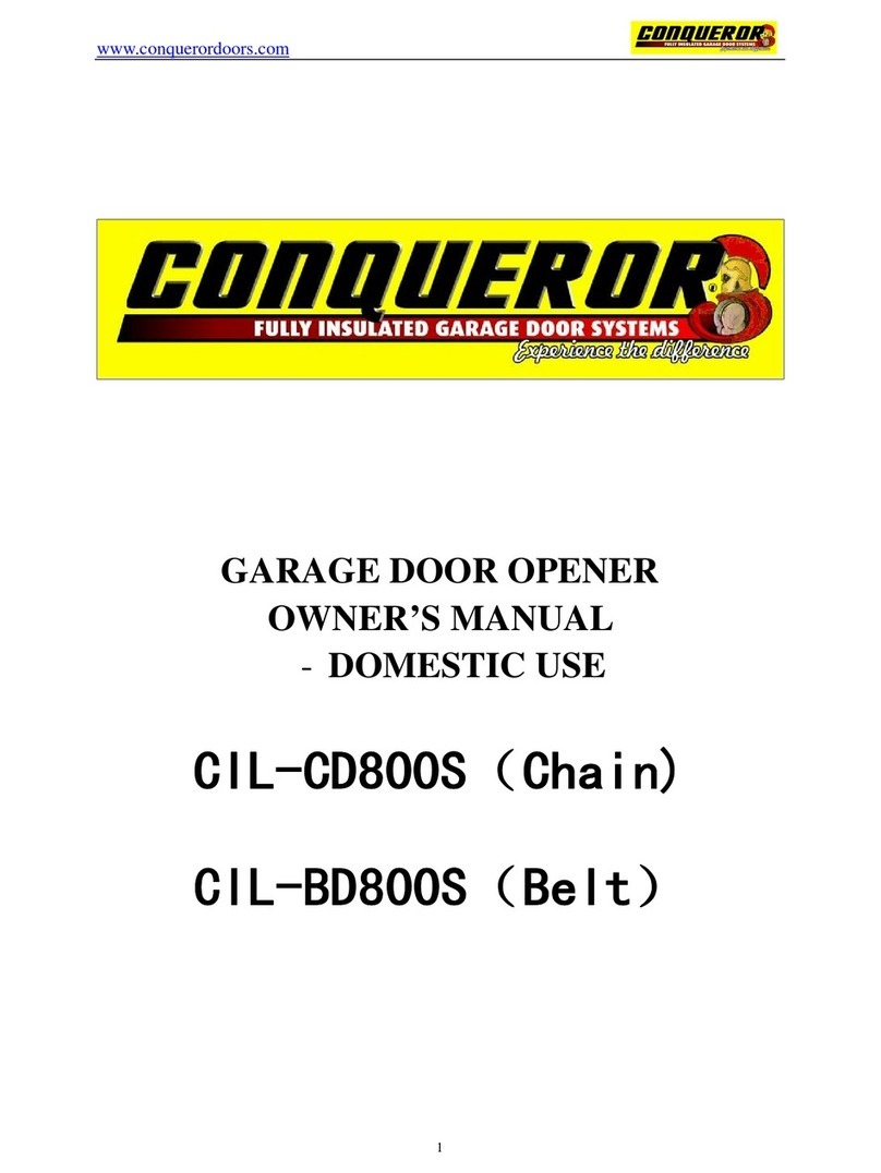 Conqueror CIL-CD800S User manual