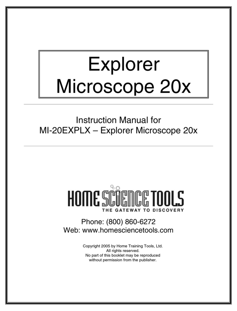 Home Science Tools MI-20EXPLX2 instruction manual
