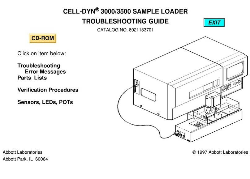 Abbott CELL-DYN 3000 User manual Abbott CELL-DYN 3000 User manual