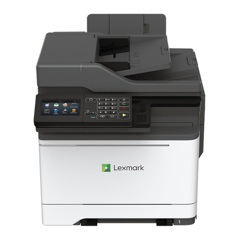 Lexmark CX421 User manual