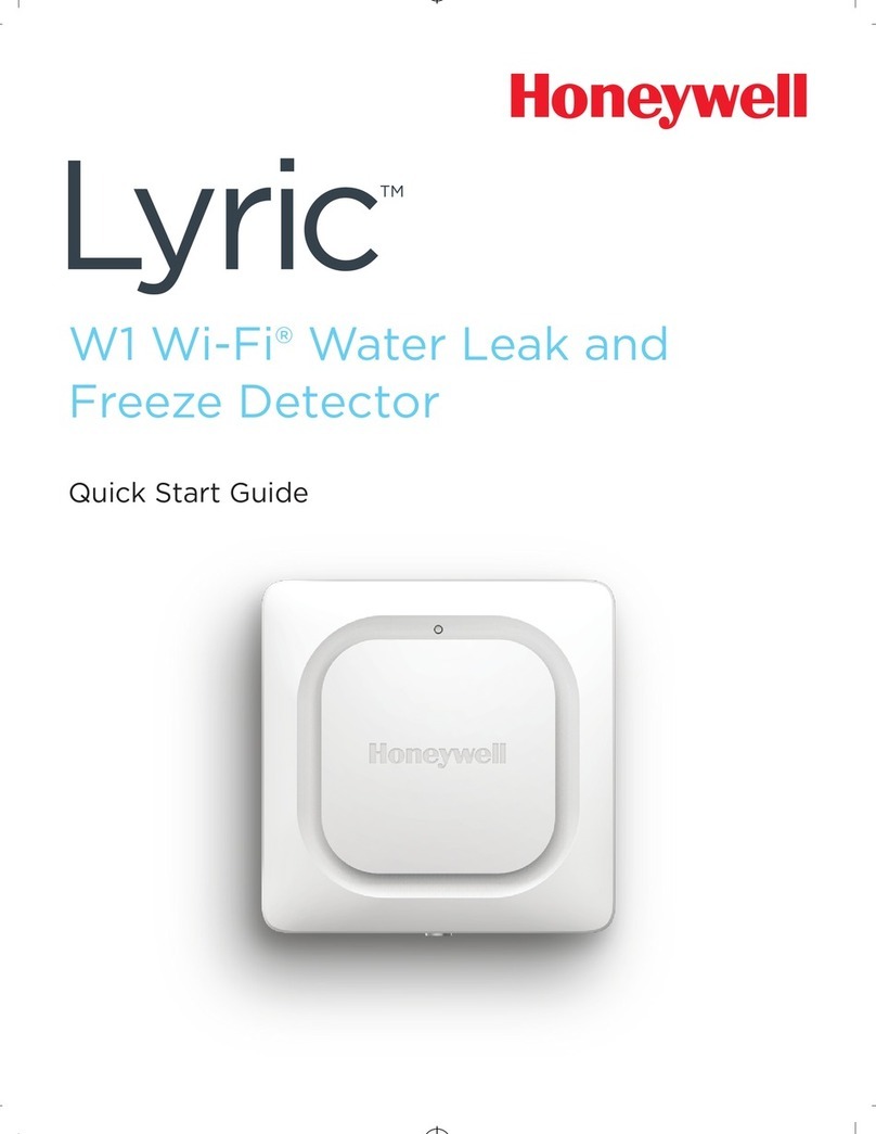Honeywell Lyric W1 User manual