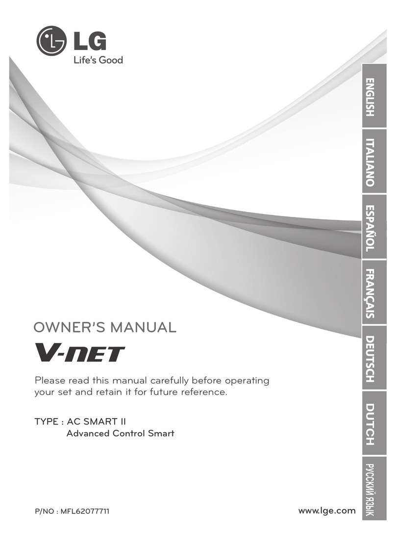 LG V-Net AC Smart II User manual