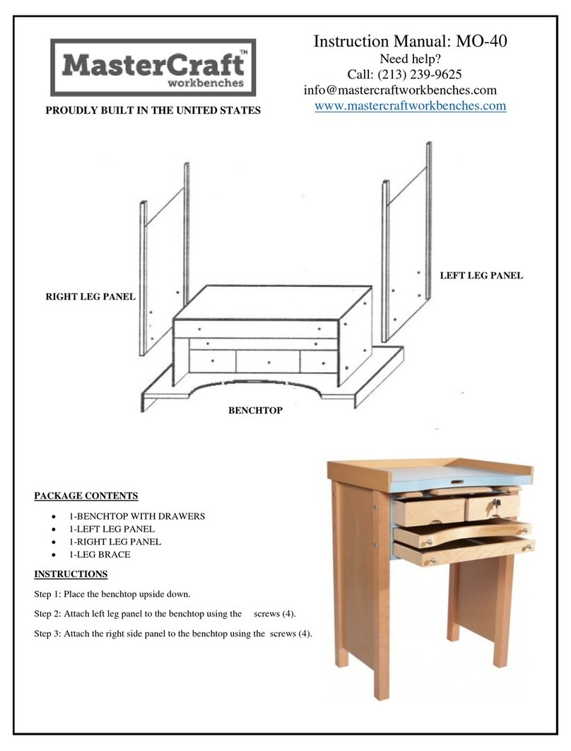 MasterCraft MO-40 User manual