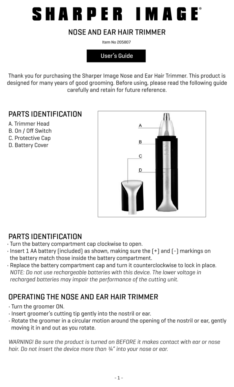 Sharper Image 205807 user guide