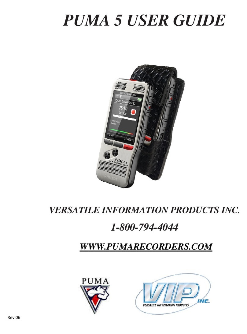 Puma 5 User manual