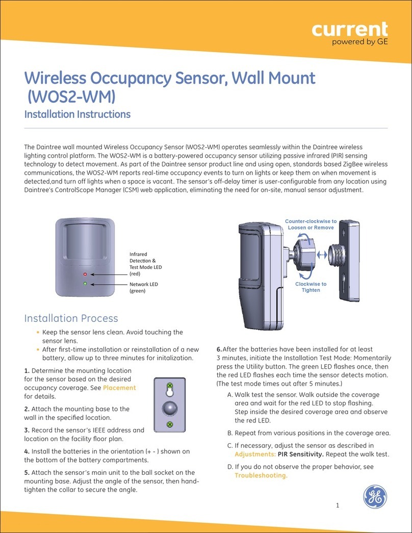 Current Daintree WOS2-WM Service manual