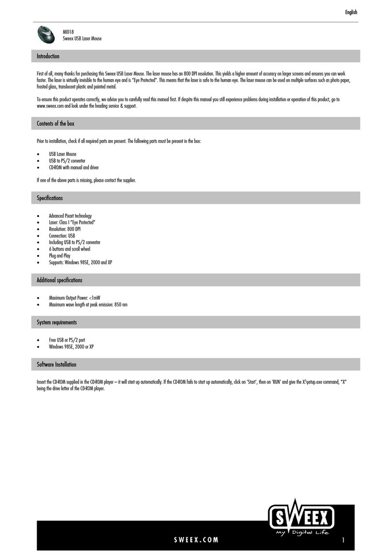 SWEEX MI018 user guide