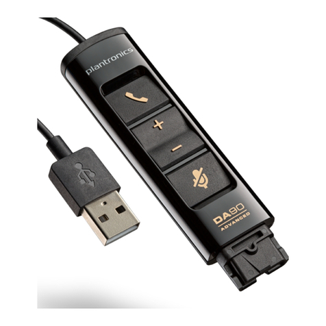 Plantronics DA90 User manual