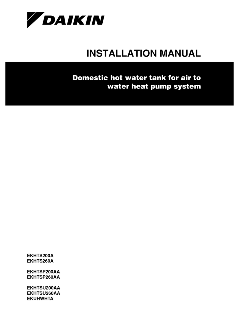 Daikin EKHTS200A installation manual