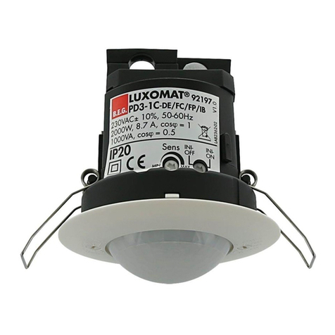 B.E.G. LUXOMAT PD3-1C User guide