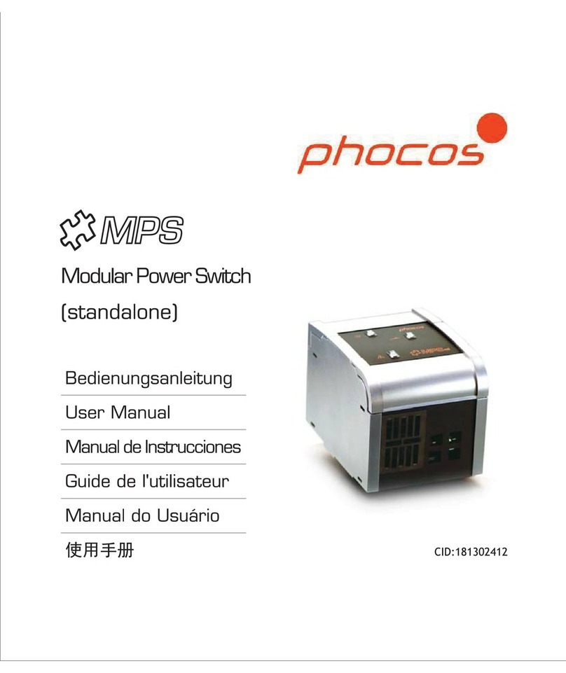 Phocos MPS45 user manual