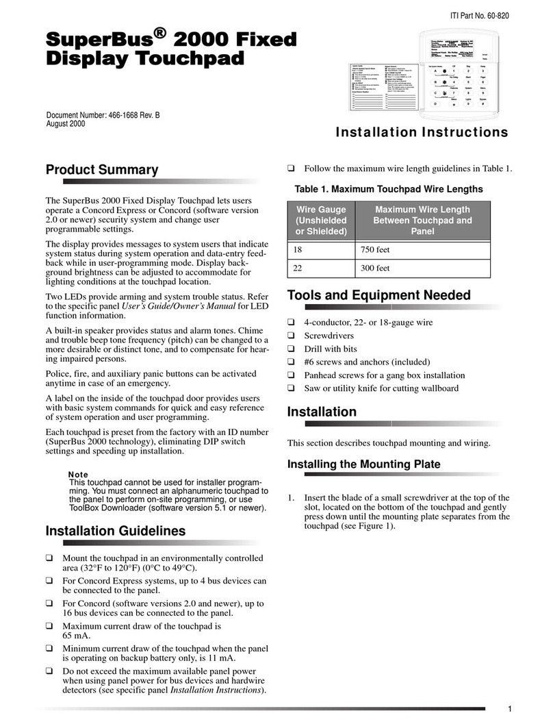Interactive Technologies SuperBus 2000 installation instructions