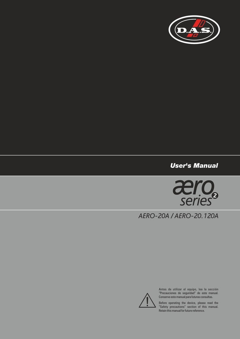 D.A.S. AERO-20A user manual