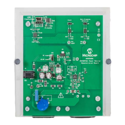 Microchip Technology MCP39F521 User manual