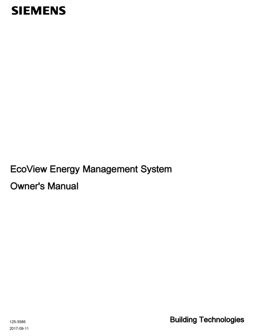 Siemens EcoView User manual