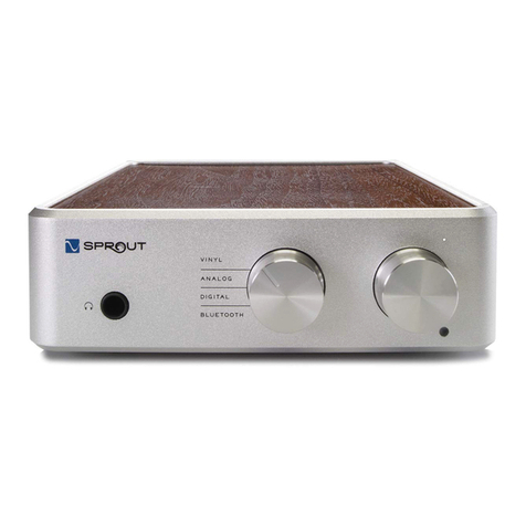 PS Audio Sprout100 Quick start guide