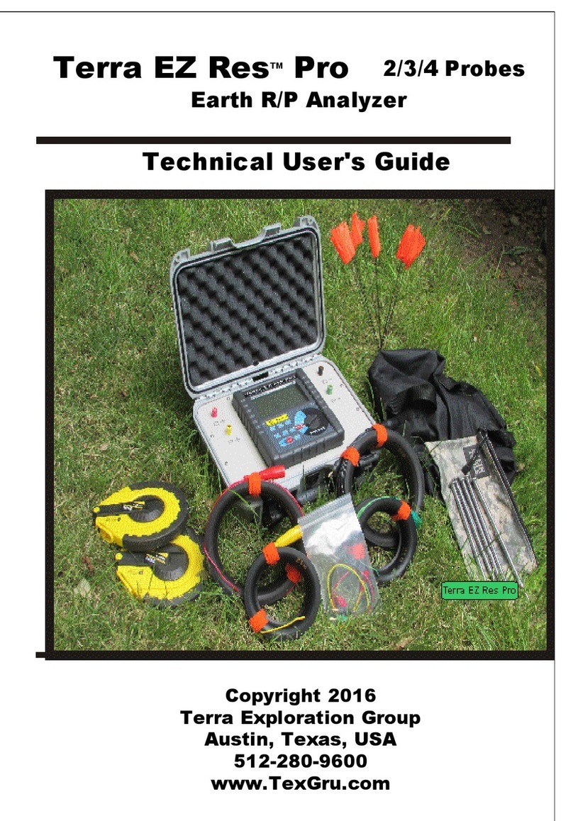Terra Exploration Group EZ Res Pro Technical user guide