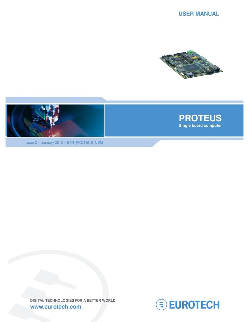 Eurotech PROTEUS-1.6-M1G-F2G-GPS user manual