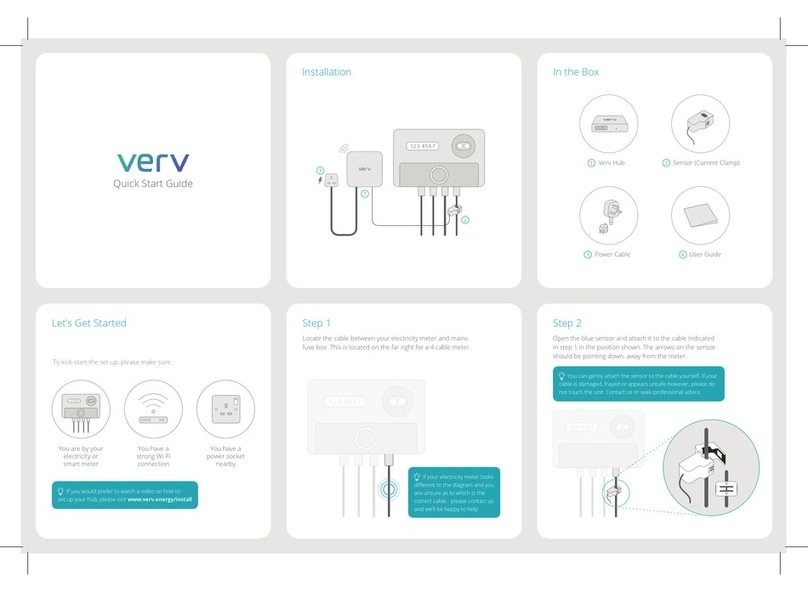Verv ABCB03 quick start guide