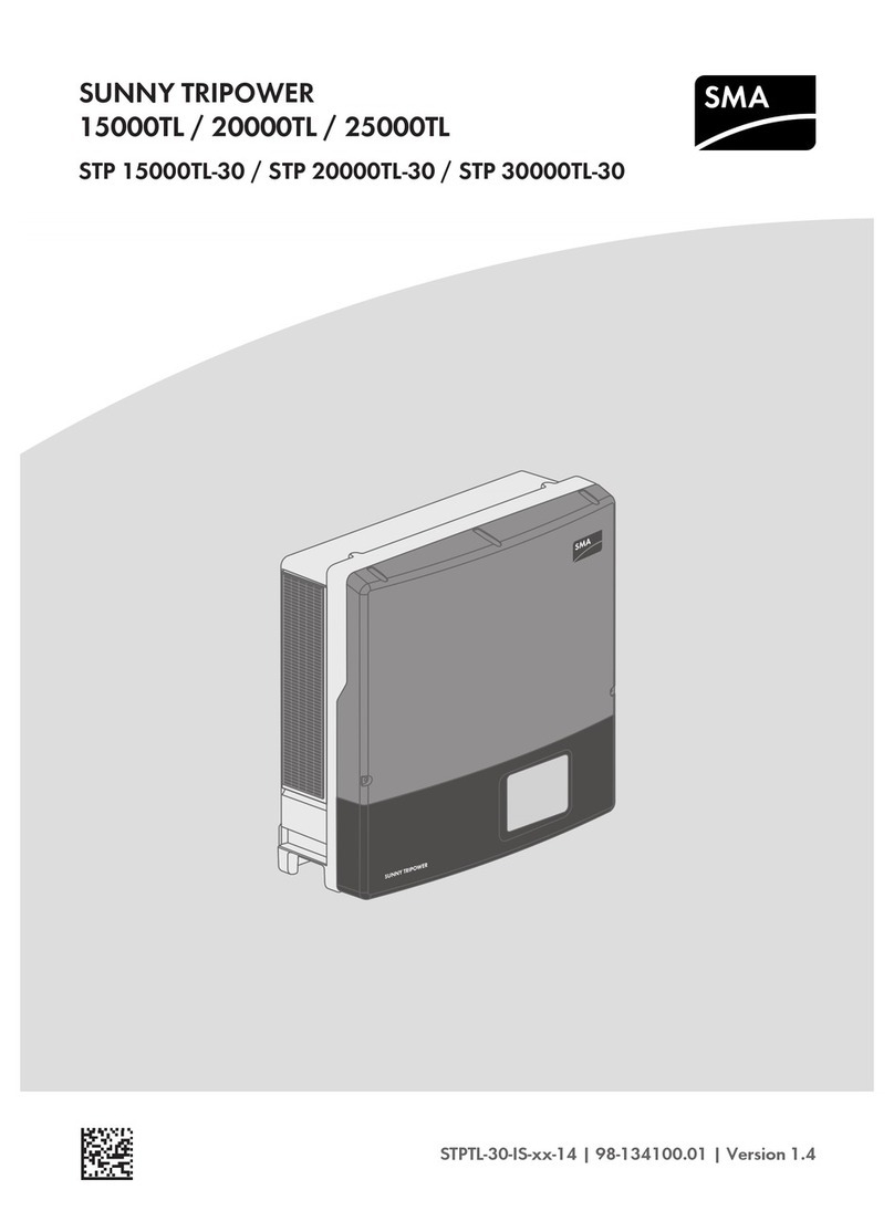 SMA Solar Technology STP 15000TL-30 Quick reference guide
