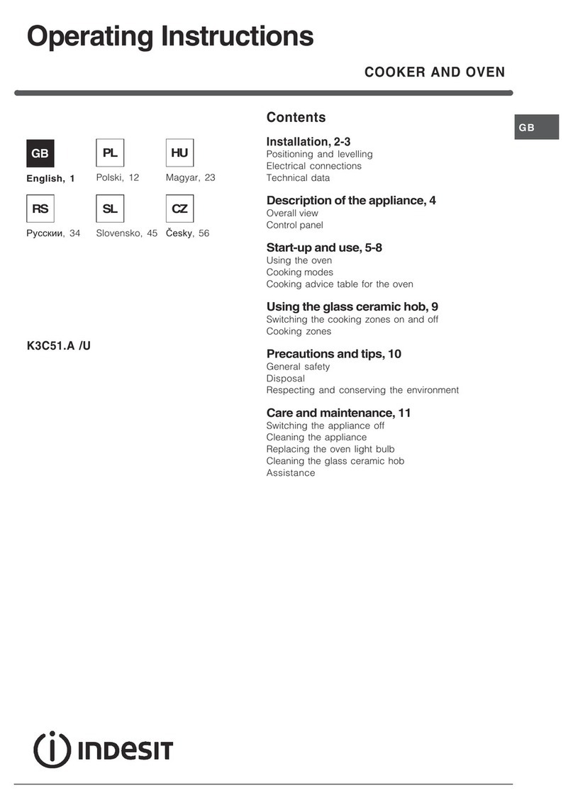 Indesit K3C51.A/U operating instructions