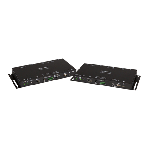 Crestron HD-EXT-USB-2000-C Dimensional drawing