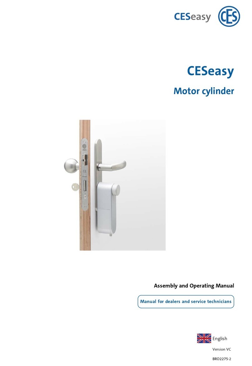 CESeasy 347100V Assembly and operating manual