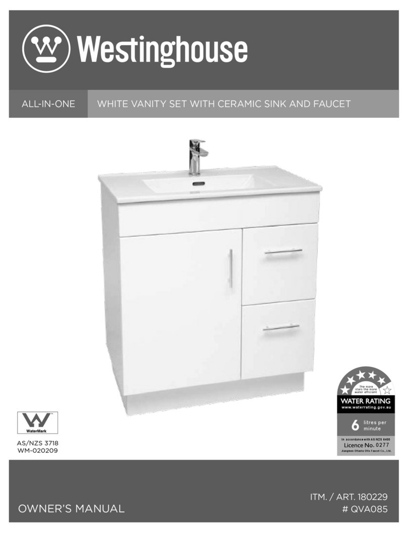 Westinghouse 180229 owner's manual