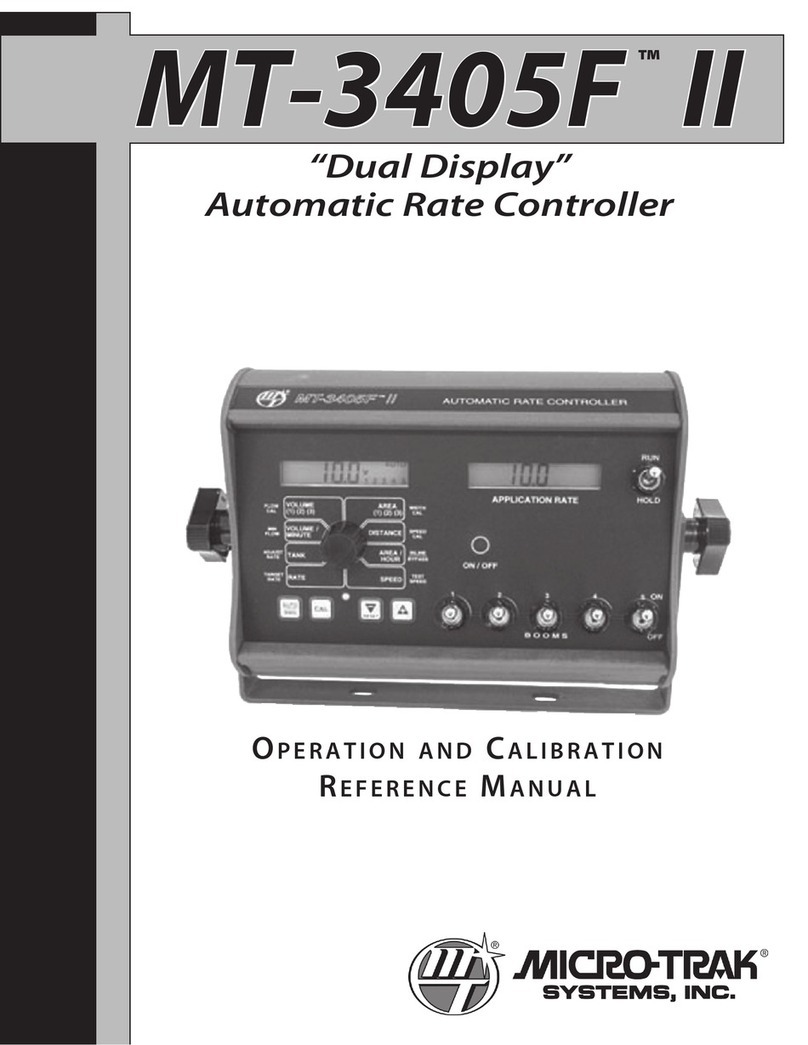 micro-trak MT-3405 F II Reference manual
