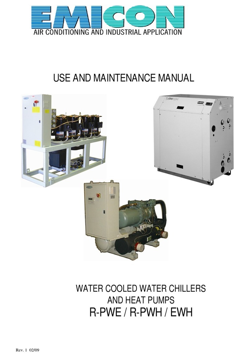 Emicon R-PWE series Use and maintenance manual
