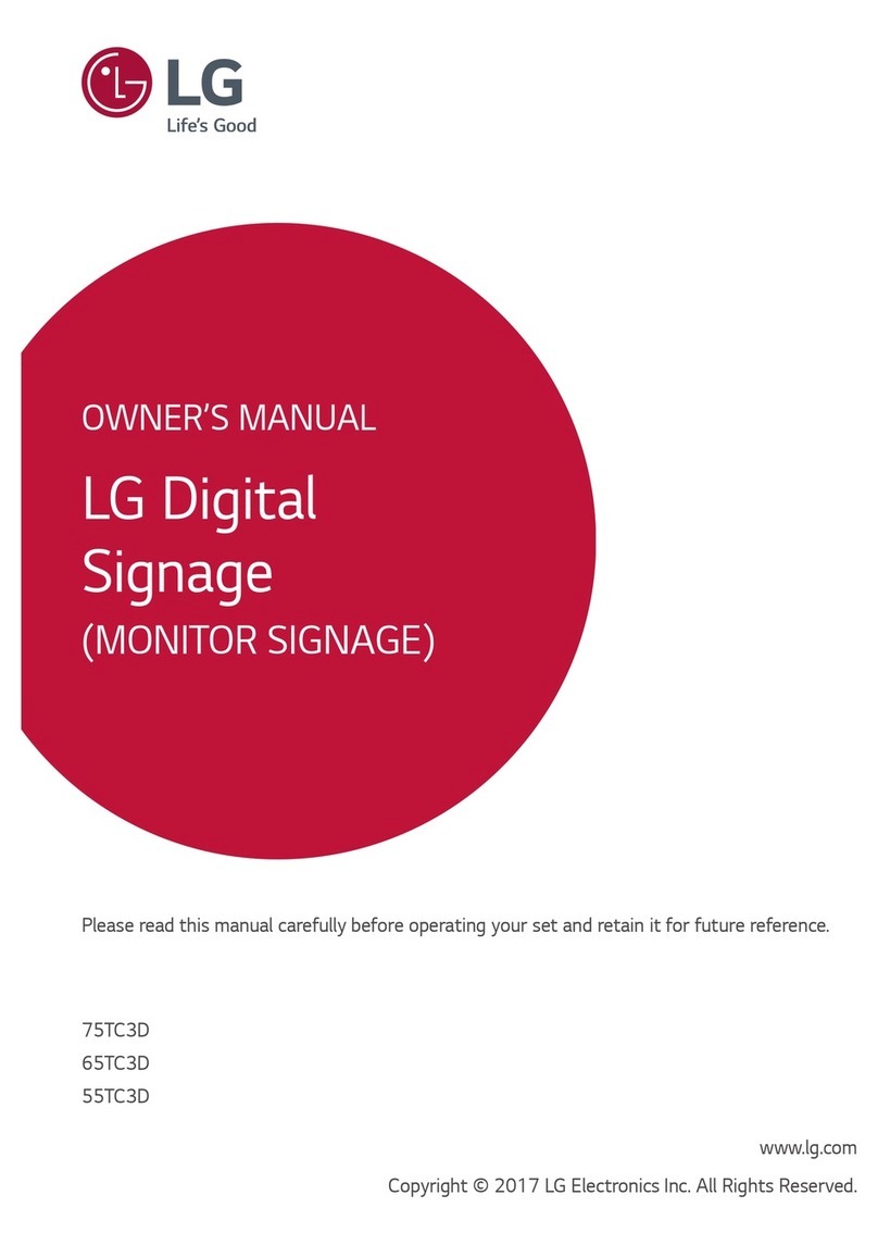 LG 75TC3D User manual