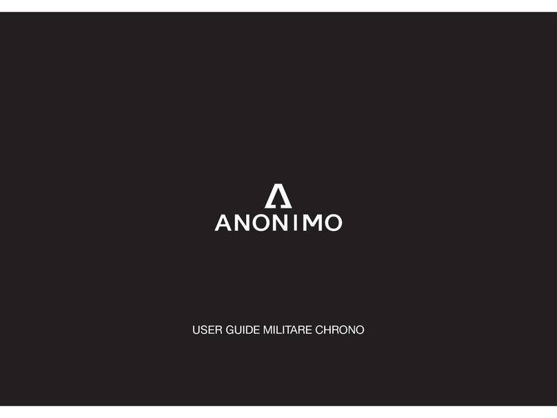 Anonimo MILITARE CHRONO user guide