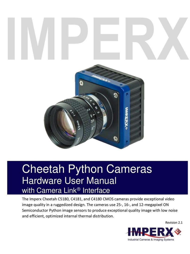 Imperx Cheetah C5180 Instructions for use