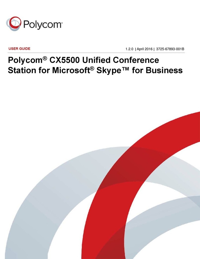 Polycom CX5500 user guide