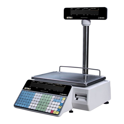 ISHIDA Astra II Bench Operation manuals