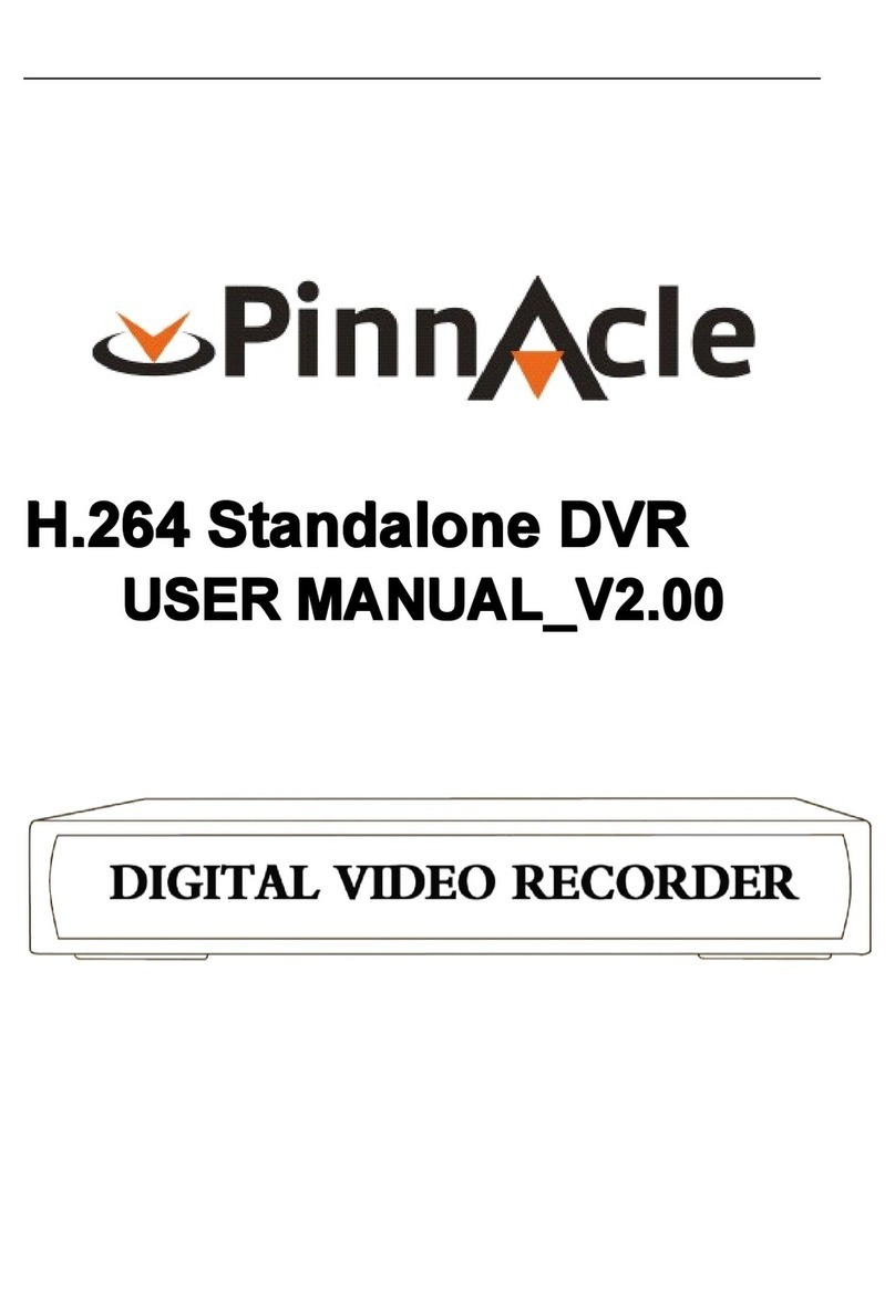 Pinnacle LVR0804 user manual