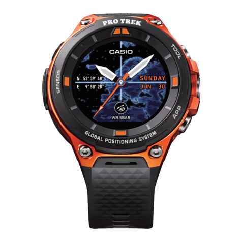 Casio PRO TREK SMART WSD-F20 User guide Casio PRO TREK SMART WSD-F20 User guide