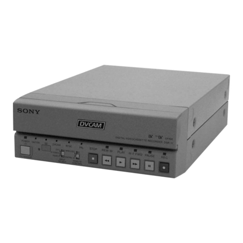 Sony DVCAM DSR-11 User manual