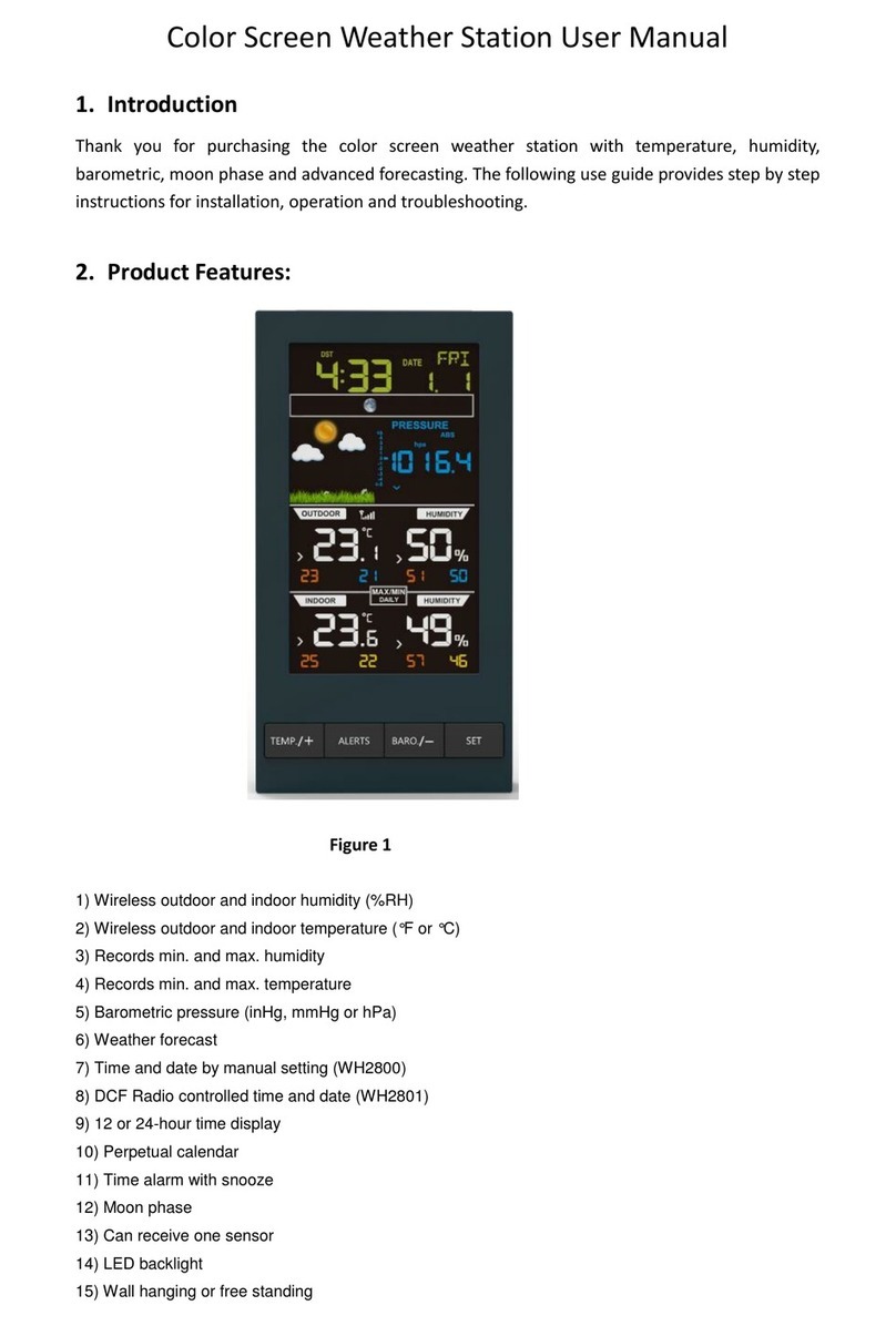 Froggit WH2800 User manual