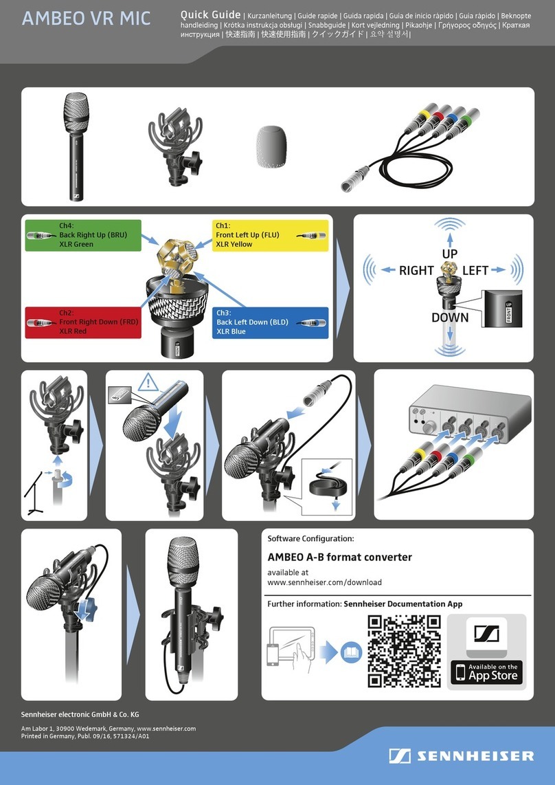 Sennheiser AMBEO VR MIC quick guide