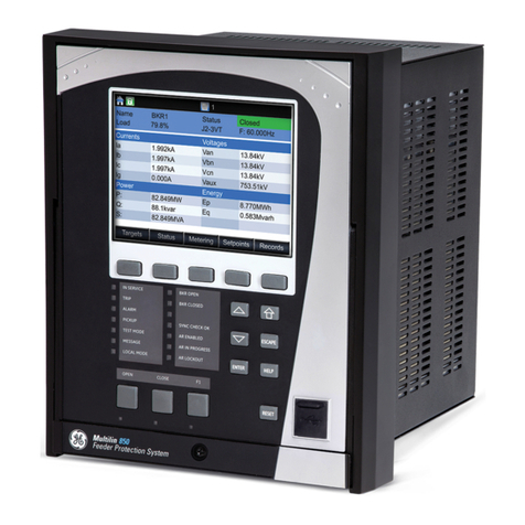 GE Multilin 850 User manual