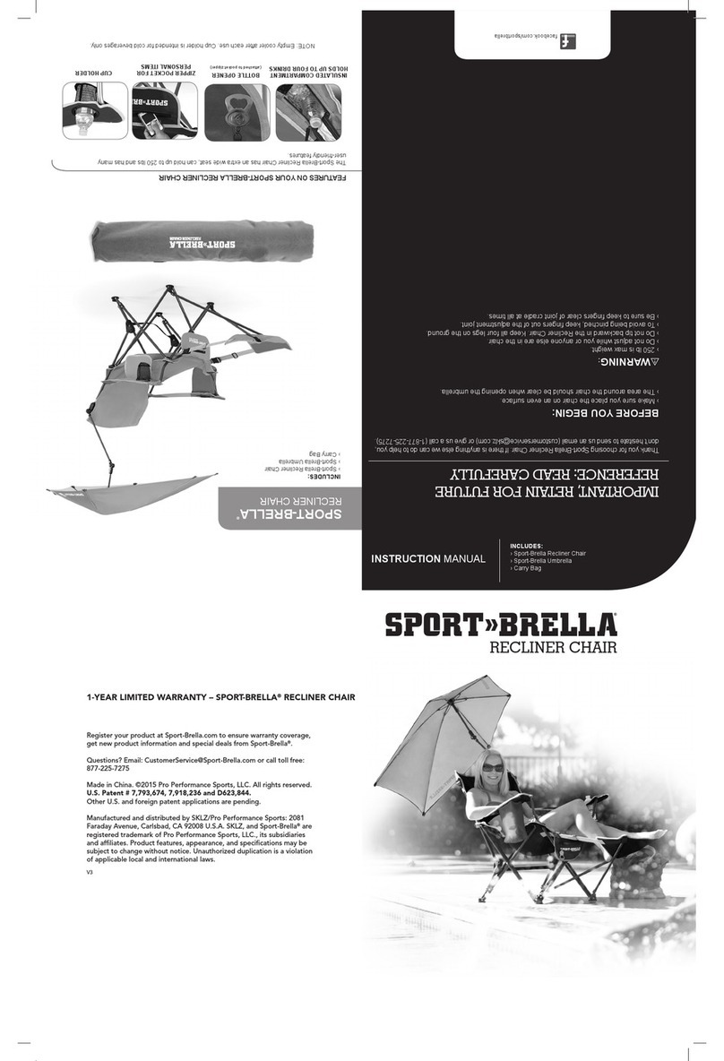 SKLZ Sport-Brella instruction manual SKLZ Sport-Brella instruction manual