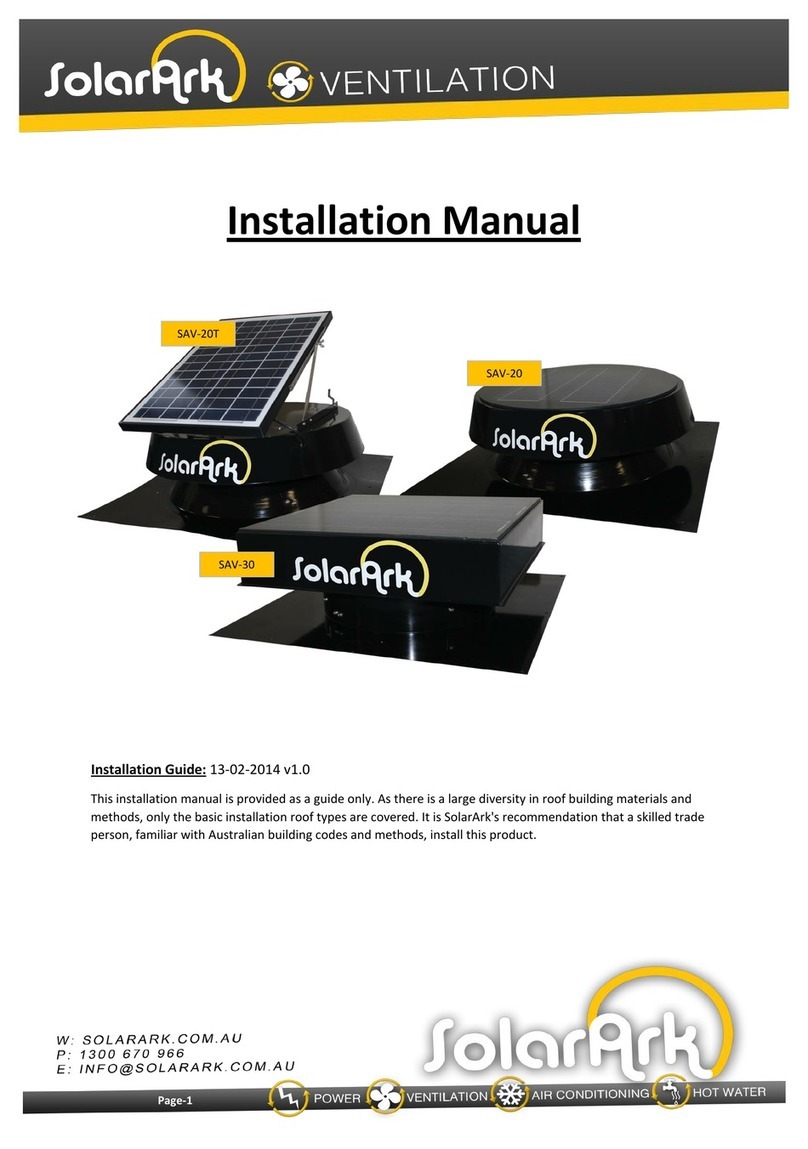 SolarArk SAV-20T installation manual