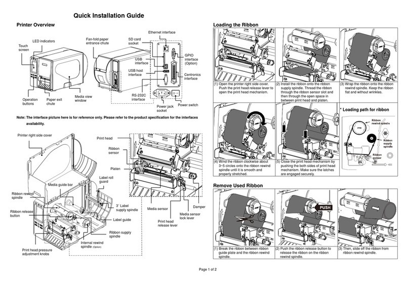 Kroy K5400 Series User manual