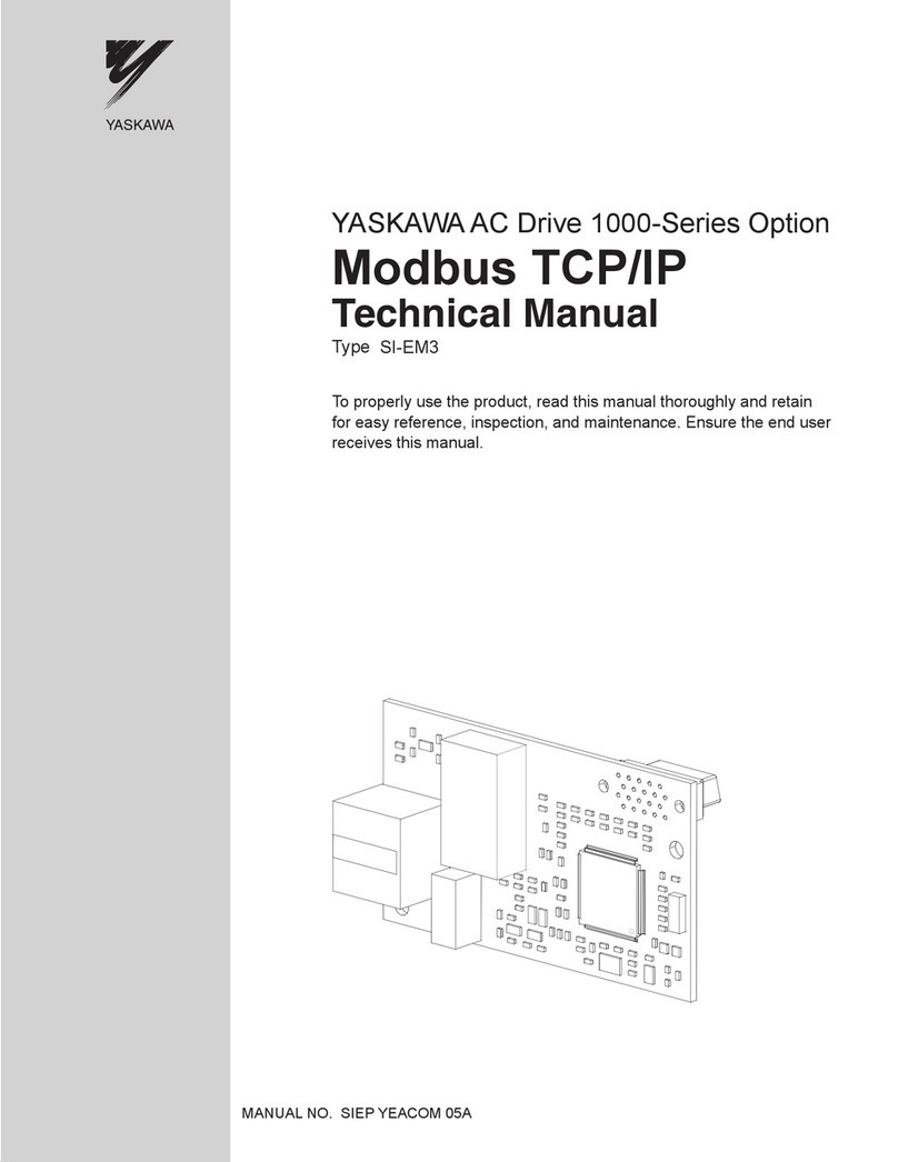 YASKAWA SI-EM3 User manual